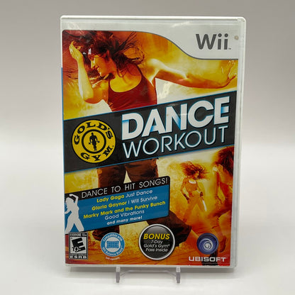 Gold's Gym Dance Workout Wii Used