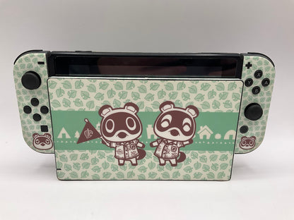 Nintendo Switch Aftermarket Animal Crossing Wrap Console