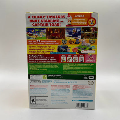 Captain Toad: Treasure Tracker [amiibo Bundle] Wii U Used