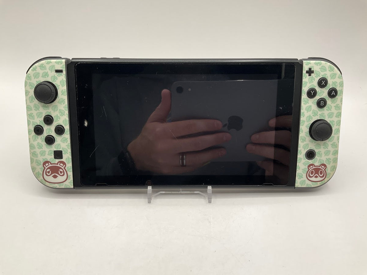Nintendo Switch Aftermarket Animal Crossing Wrap Console