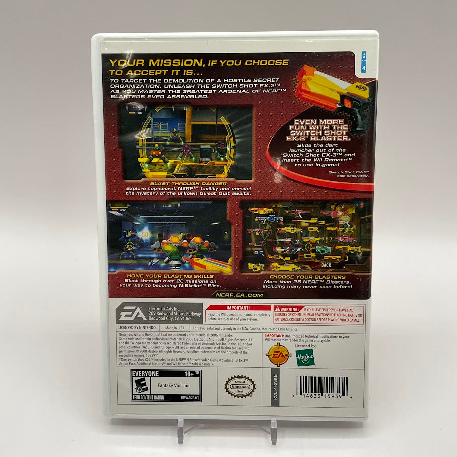 NERF N-Strike Wii Used