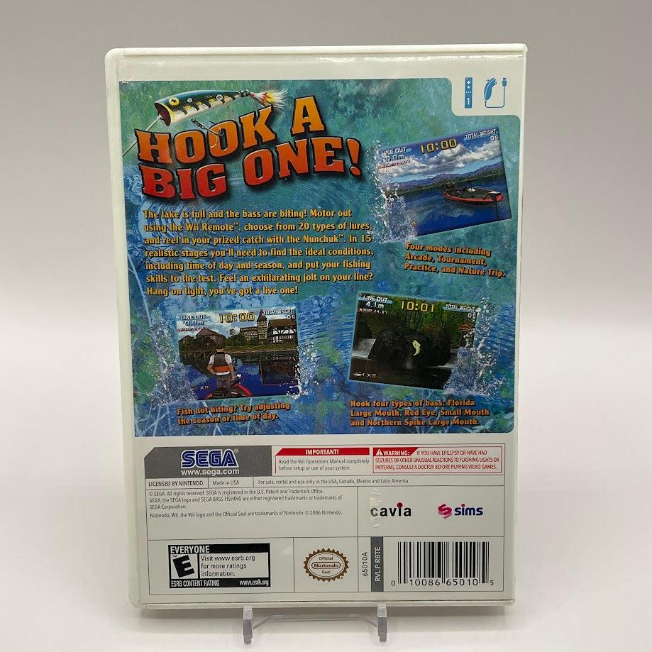 Sega Bass Fishing Wii Used