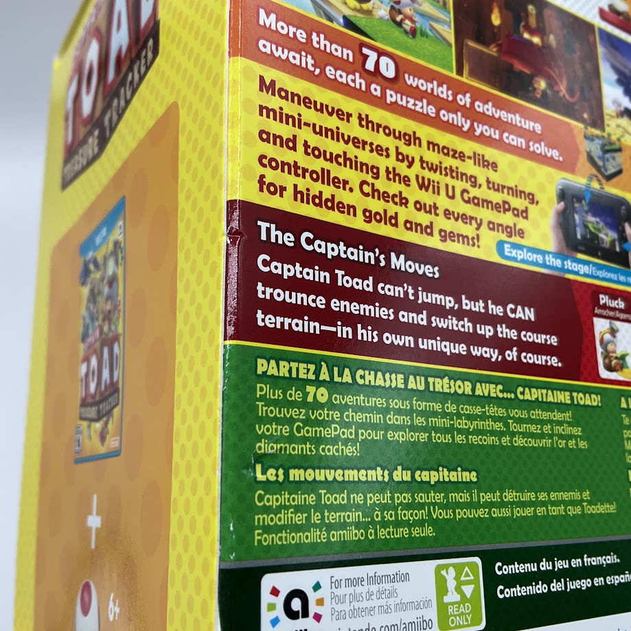 Captain Toad: Treasure Tracker [amiibo Bundle] Wii U Used