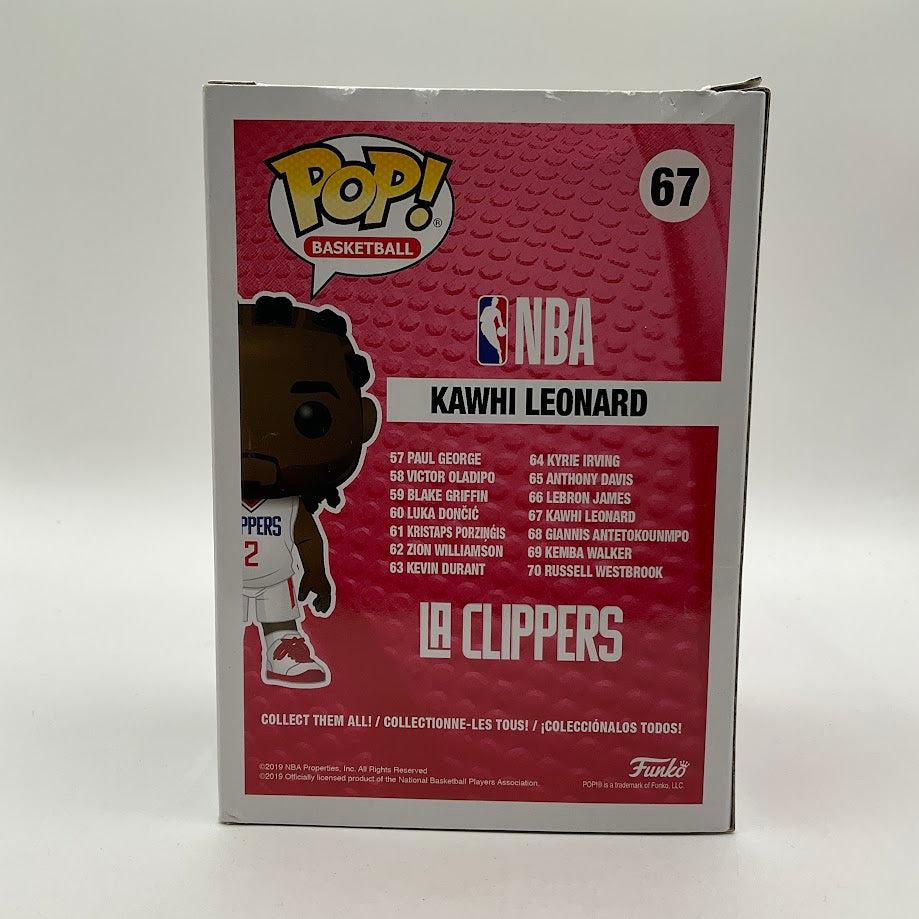 Kawhi Leonard Funko Pop! Los Angeles Clippers #67