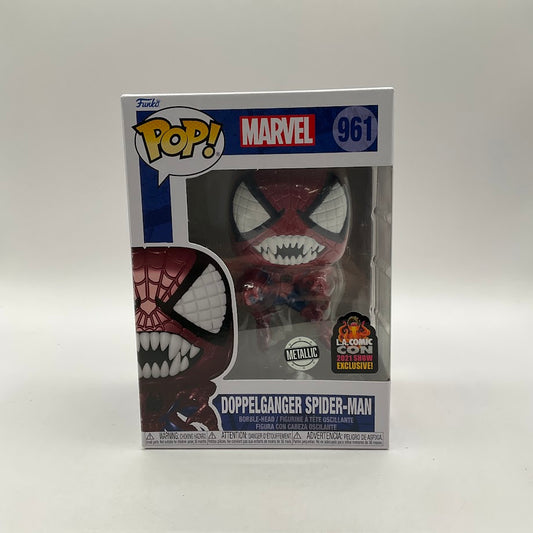 Doppelganger Spider-Man Funko Pop! Marvel #961 Metallic 2021 LA Comic Con
