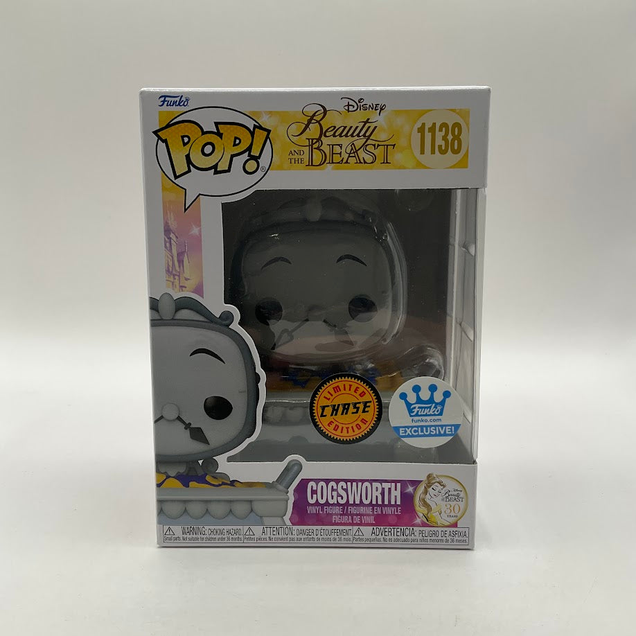 Cogsworth Funko Pop! Beauty & The Beast #1138 Chase Funko Exclusive