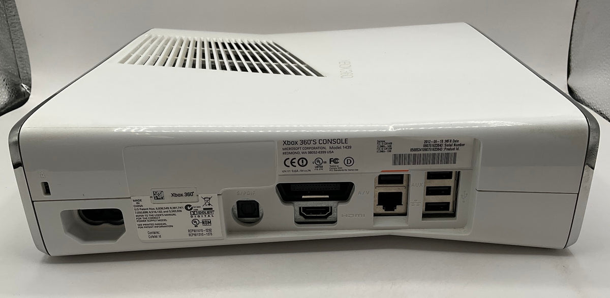 Xbox 360 Slim White 4GB Console
