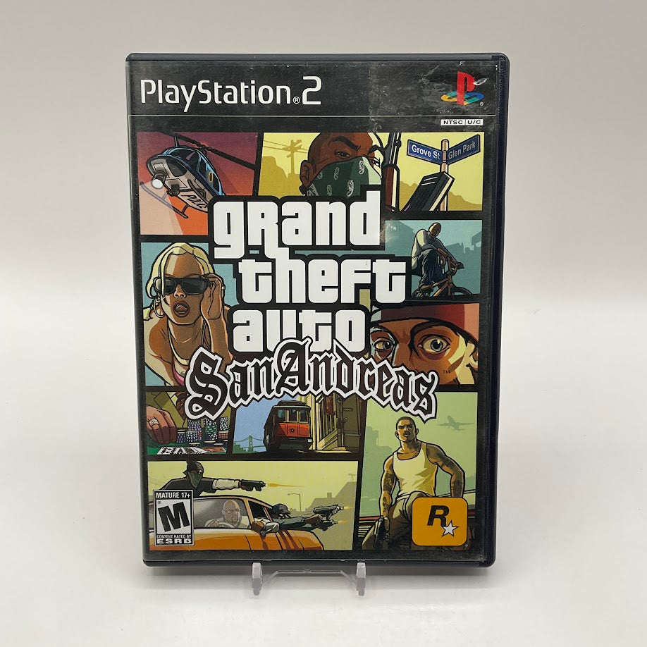 Grand Theft Auto San Andreas Playstation 2 Used