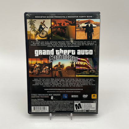Grand Theft Auto San Andreas Playstation 2 Used