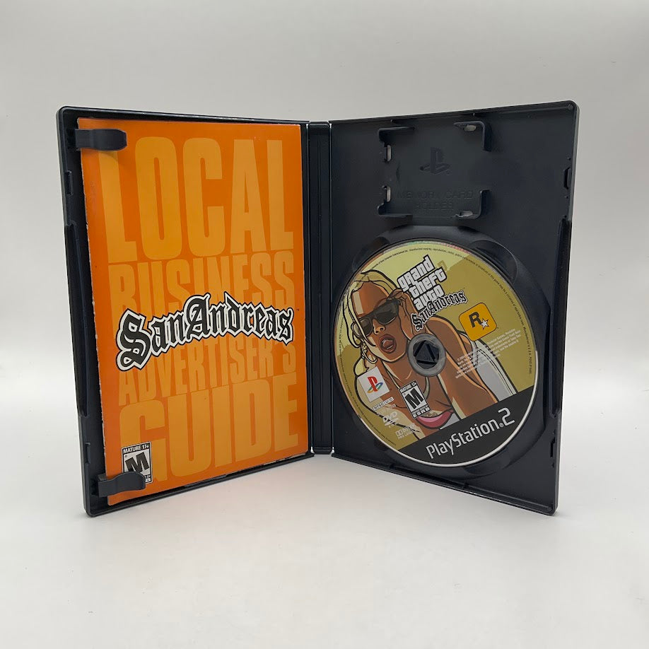 Grand Theft Auto San Andreas Playstation 2 Used