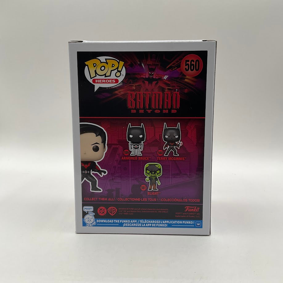 Terry McGinnis Funko Pop! Batman Beyond #560 Chase Limited Edition
