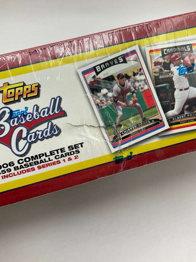 2006 Topps Baseball Series 1 & 2 Factory Set - Collector Store LLC