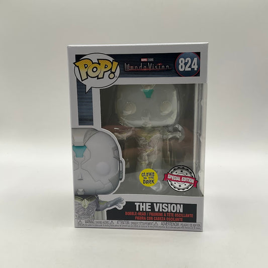 The Vision Funko Pop! Wanda Vision #824 GITD Special Edition