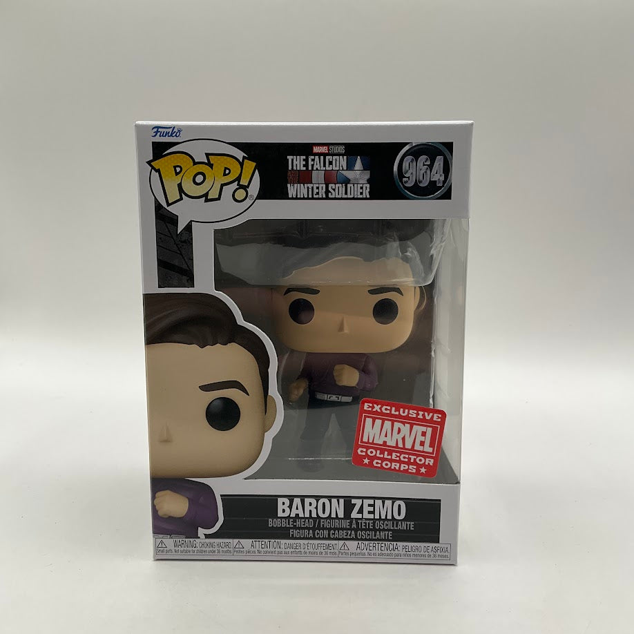 Baron Zemo Funko Pop! The Falcon & The Winter Soldier #964 Marvel Collector Corp