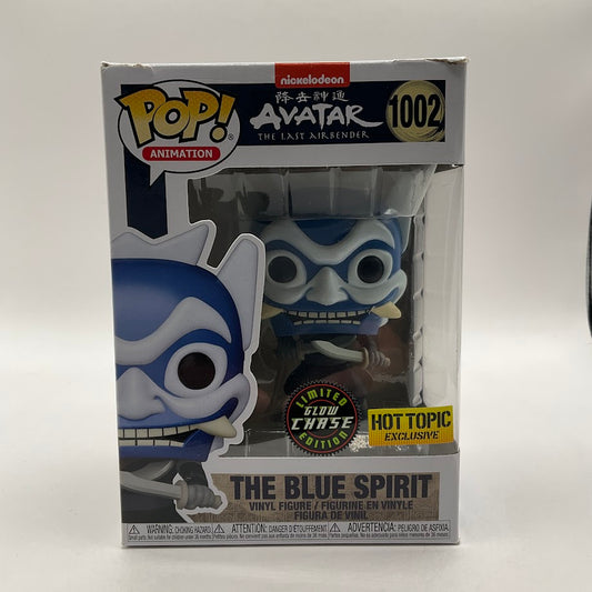 The Blue Spirit Funko Pop! Avatar The Last Airbender #1002 GITD Chase Hot Topic