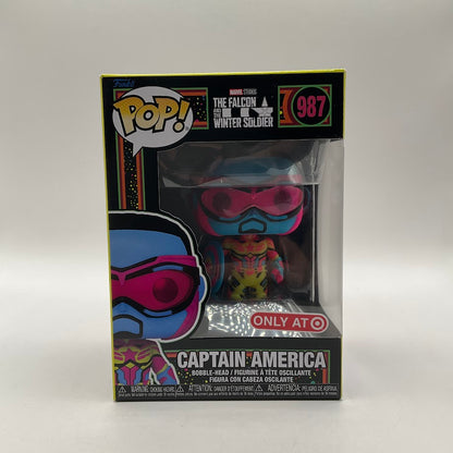 Captain America (Blacklight) Funko Pop! The Falcon & The Winter Soldier Target