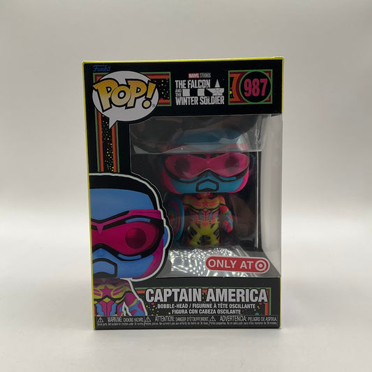 Captain America (Blacklight) Funko Pop! The Falcon & The Winter Soldier Target