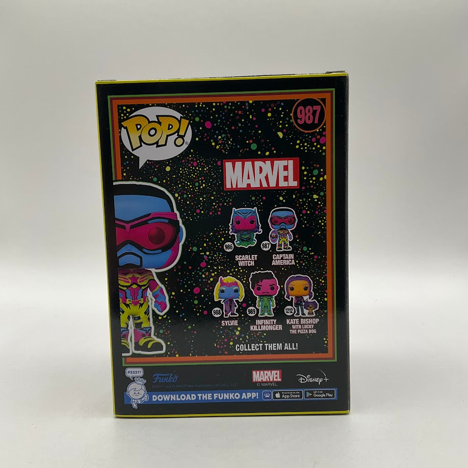 Captain America (Blacklight) Funko Pop! The Falcon & The Winter Soldier Target