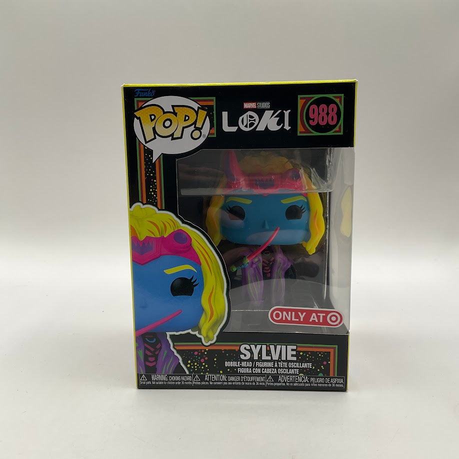 Sylvie (Blacklight) Funko Pop! Loki #988 Target Exclusive