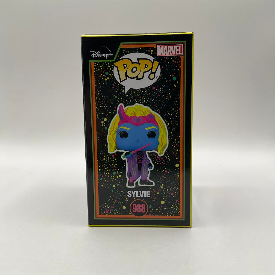 Sylvie (Blacklight) Funko Pop! Loki #988 Target Exclusive