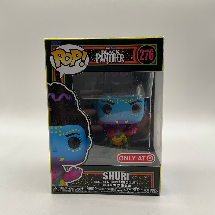 Shuri (Blacklight) Funko Pop! Black Panther #276 Target Exclusive