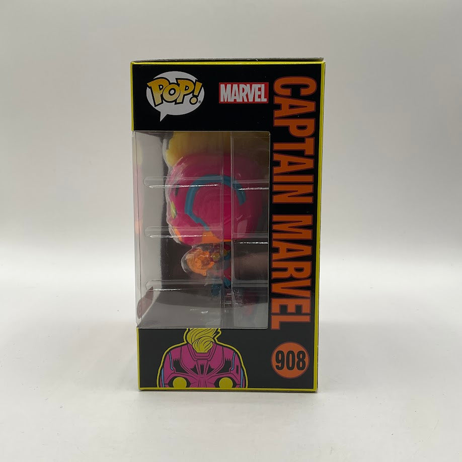 Captain Marvel (Blacklight) Funko Pop! Marvel #908 Target Exclusive