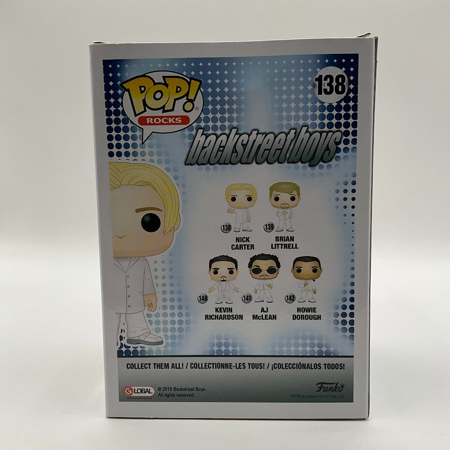 Nick Carter Funko Pop! Backstreet Boys #138