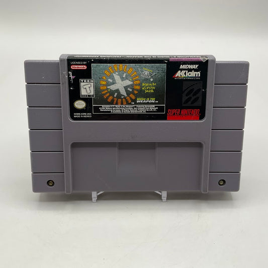 Revolution X Music is the Weapon Featuring Aerosmith Super Nintendo Used