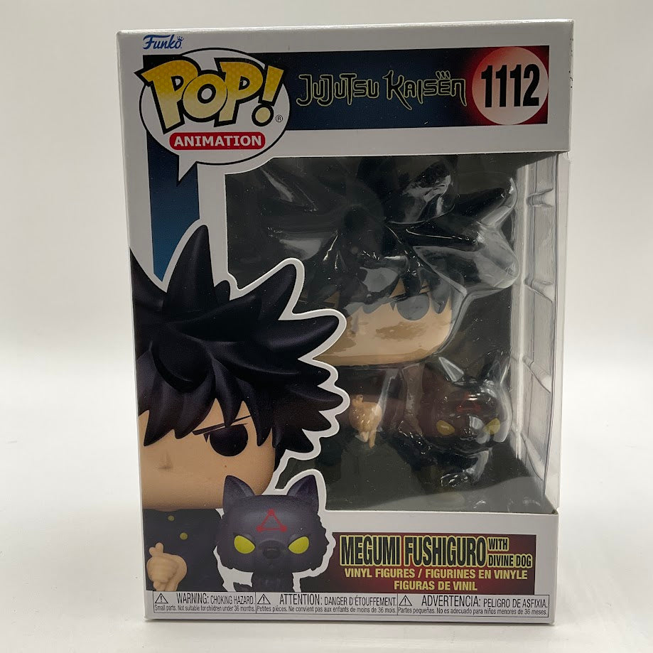 Megumi Fushiguro with Divine Dog Funko Pop! Jujutsu Kaisen #1112
