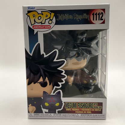 Megumi Fushiguro with Divine Dog Funko Pop! Jujutsu Kaisen #1112