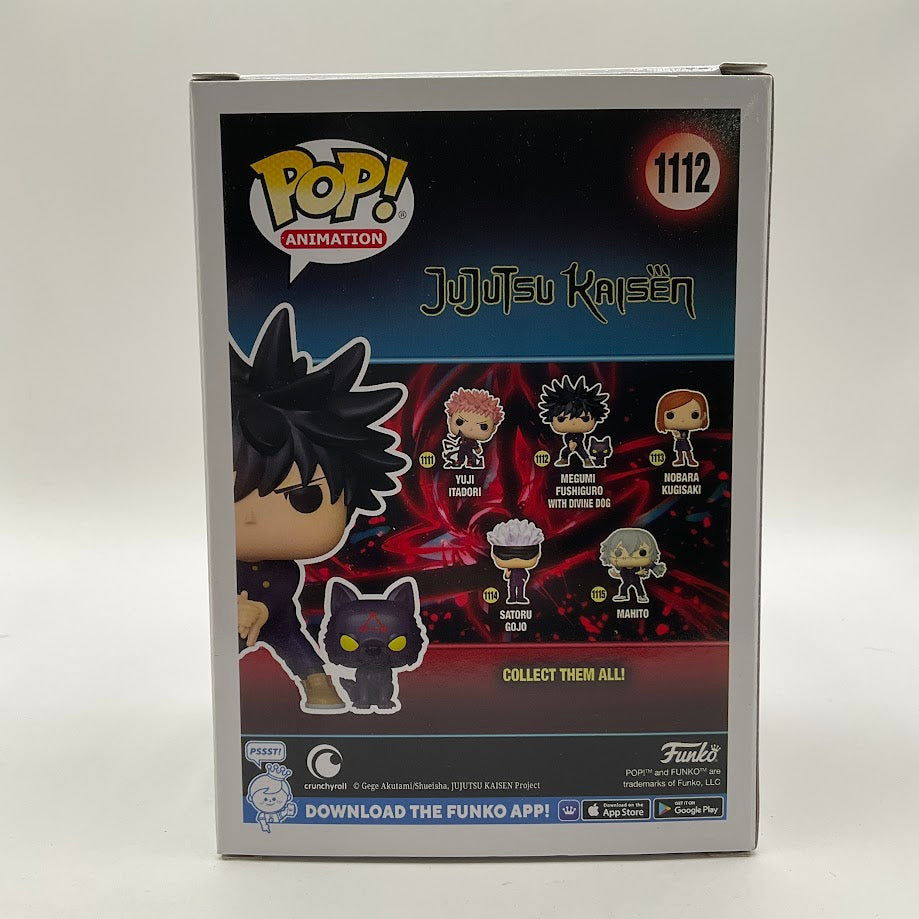 Megumi Fushiguro with Divine Dog Funko Pop! Jujutsu Kaisen #1112