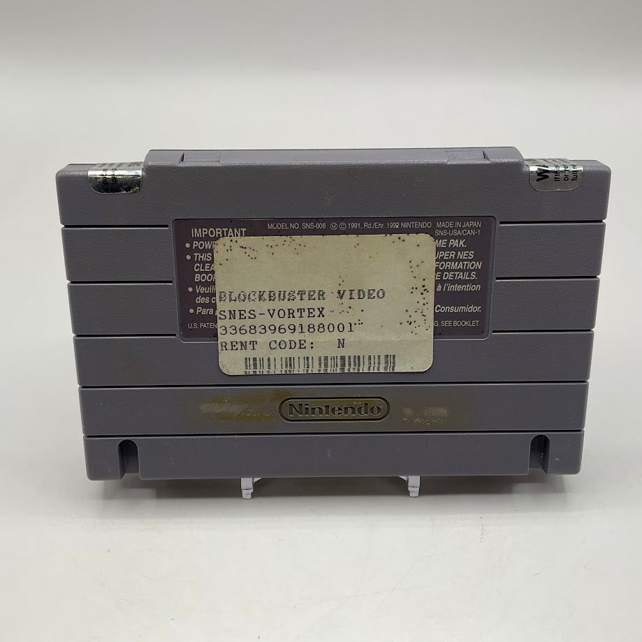 Vortex Super Nintendo Used