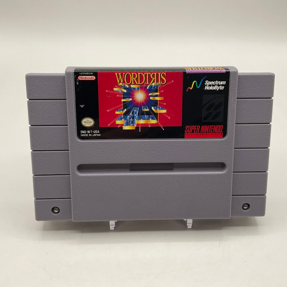 Wordtris Super Nintendo Used