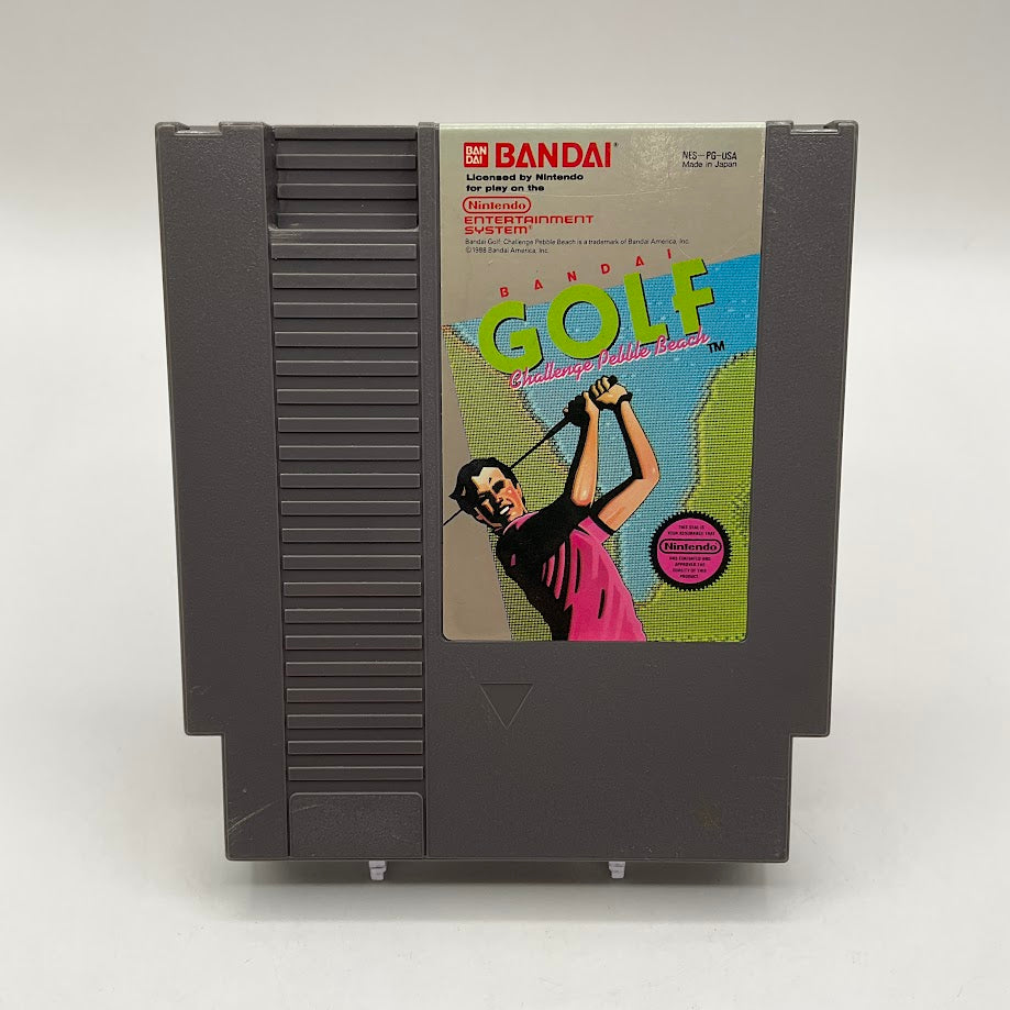 Bandai Golf Challenge Pebble Beach NES Used
