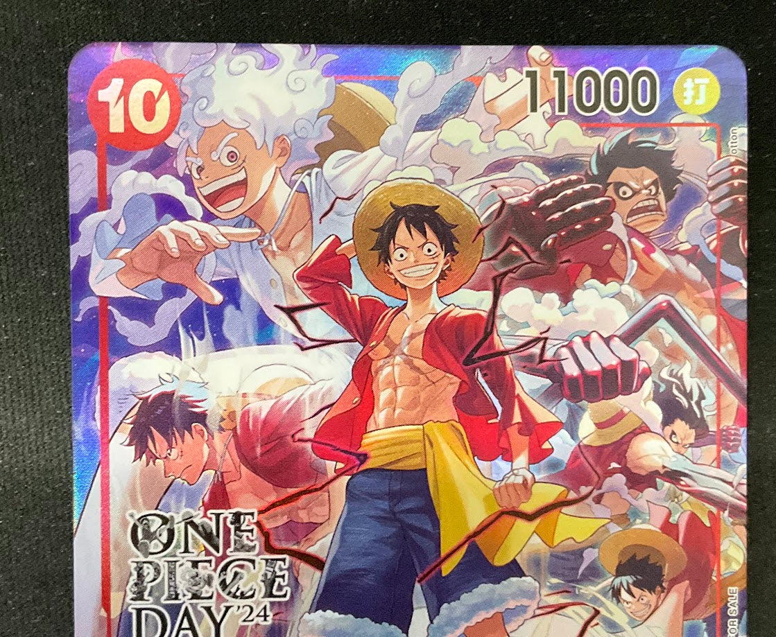 Monkey D Luffy One Piece Card Game One Piece Day 2024 Japanese ST10-006