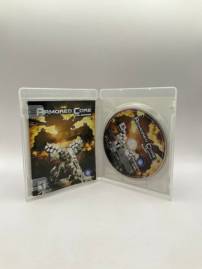 Armored Core For Answer Playstation 3 Used