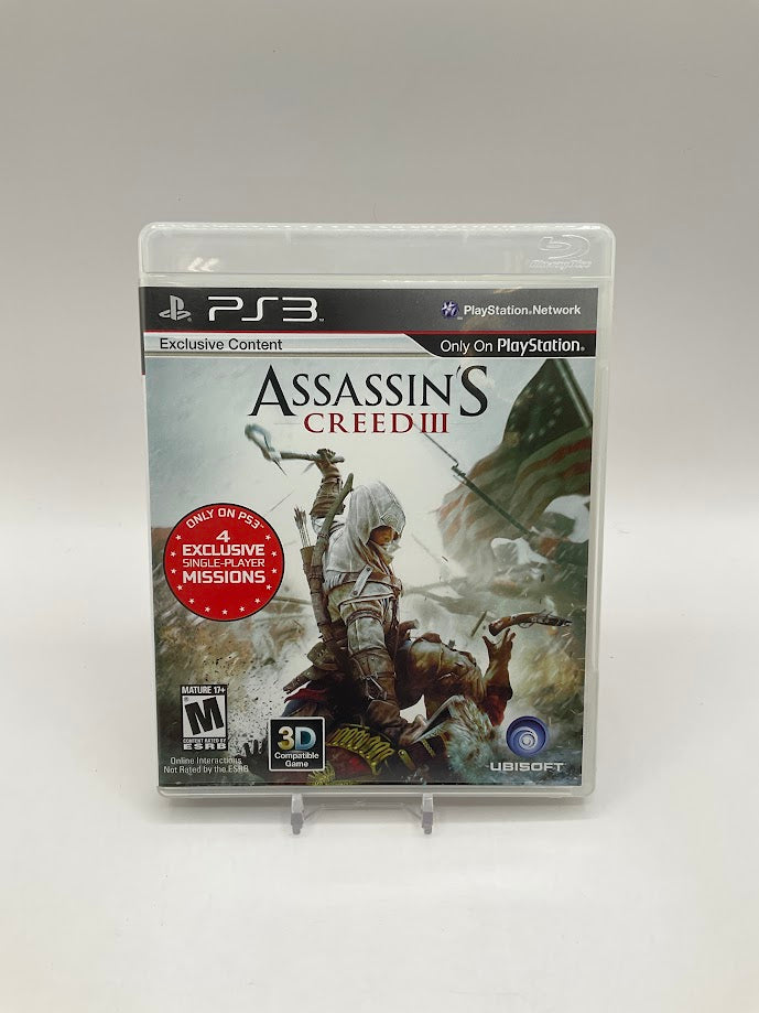 Assassin's Creed III Playstation 3 Used