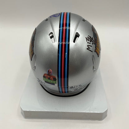 The Miz WWE Signed WrestleMania 41 Speed Mini Helmet 18/25 - Collector Store LLC