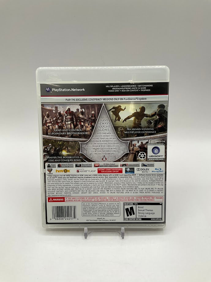 Assassin's Creed: Brotherhood Playstation 3 Used
