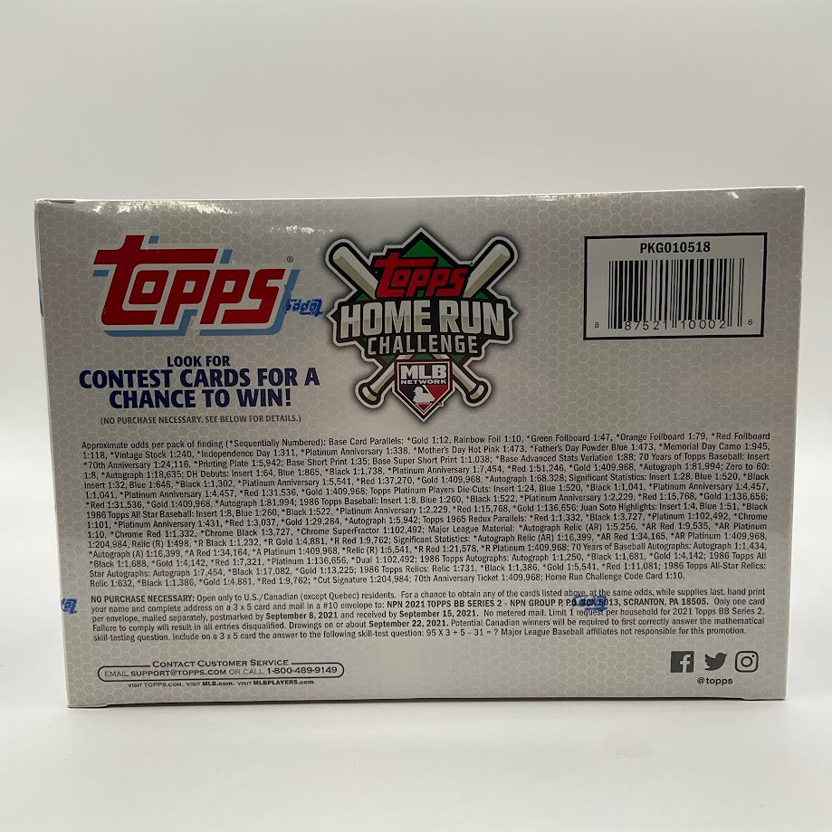 2021 Topps Series 2 Baseball Mega Box (Target) - Collector Store LLC