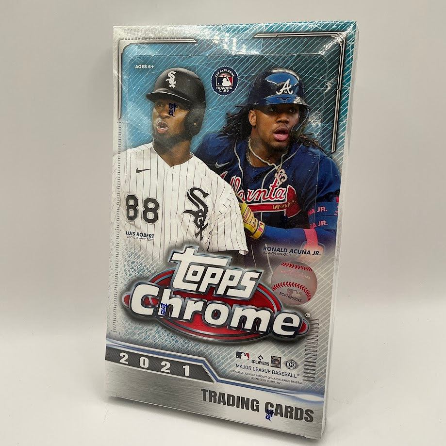 2021 Topps Chrome Baseball Hobby Lite Box - Collector Store LLC