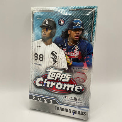 2021 Topps Chrome Baseball Hobby Lite Box - Collector Store LLC