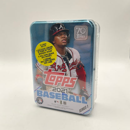 2021 Topps Series 1 Baseball Tin - Collector Store LLC