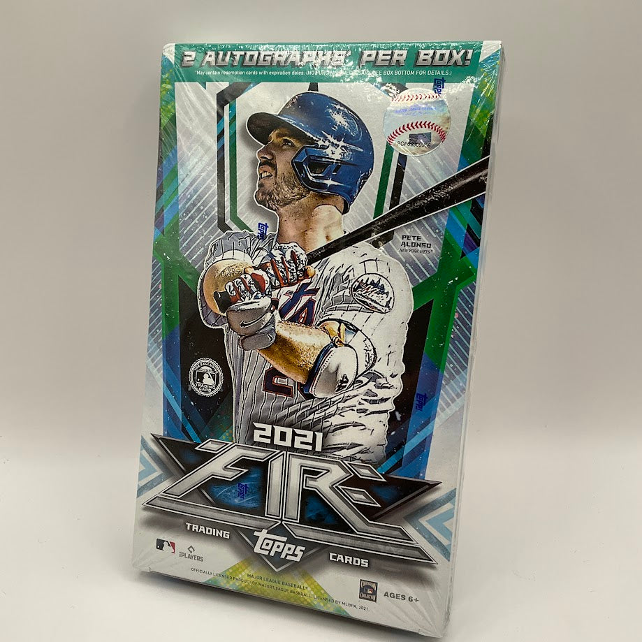 2021 Topps Fire Baseball Hobby Box
