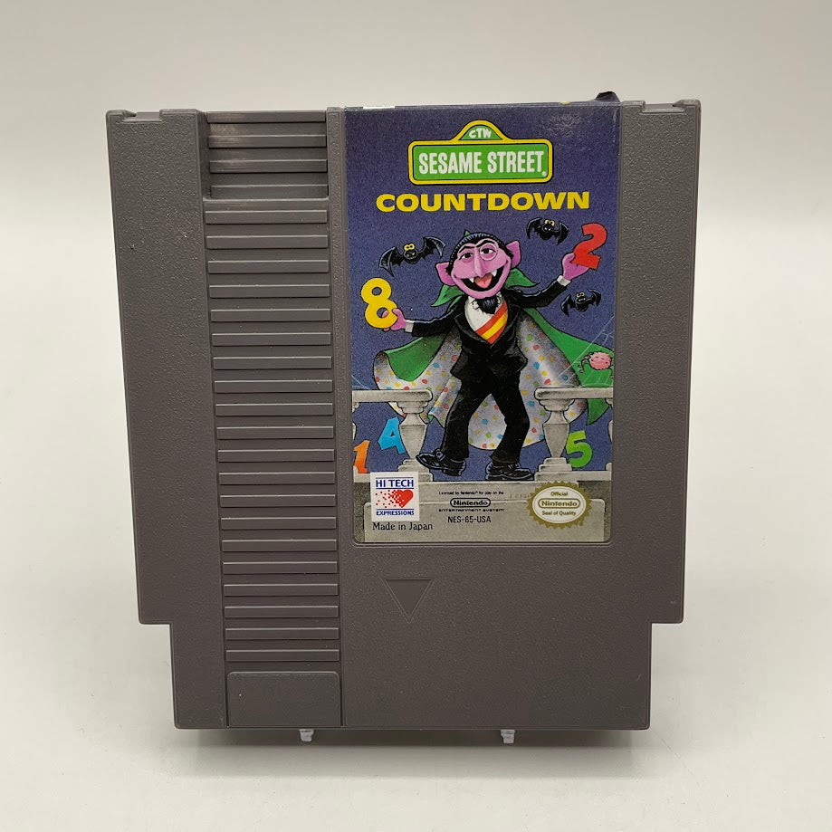Sesame Street Countdown NES Used