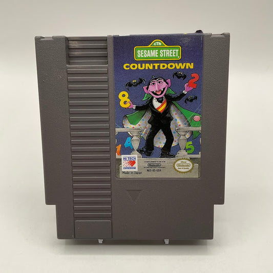 Sesame Street Countdown NES Used