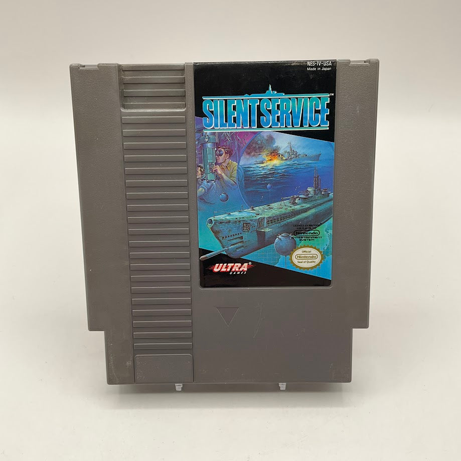Silent Service NES Used