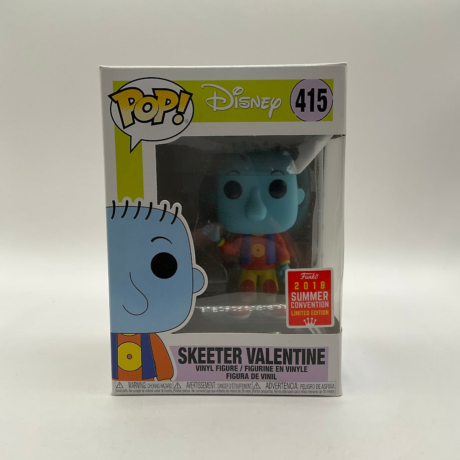 Skeeter Valentine Funko Pop! Disney #415 2018 Summer Convention