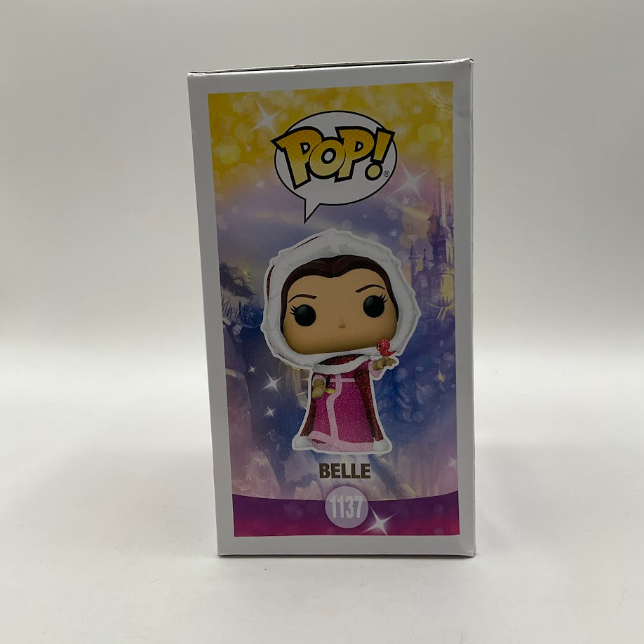 Belle Funko Pop! Beauty & The Beast #1137 Diamond Collection Amazon Exclusive