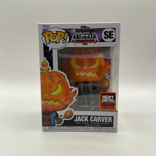 Jack Carver Funko Pop! Heavy Metal Halloween 2023 SE 6000PCS
